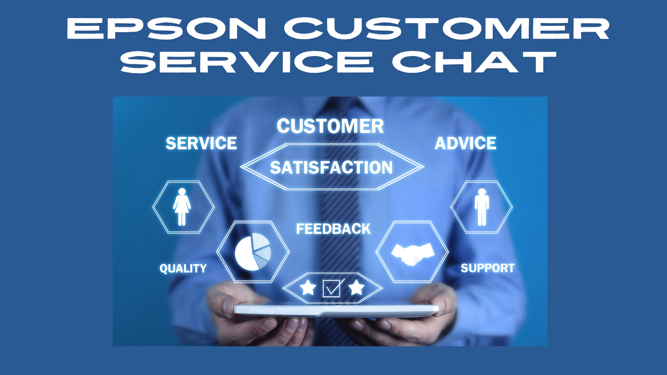 How do I contact Epson customer service chat?